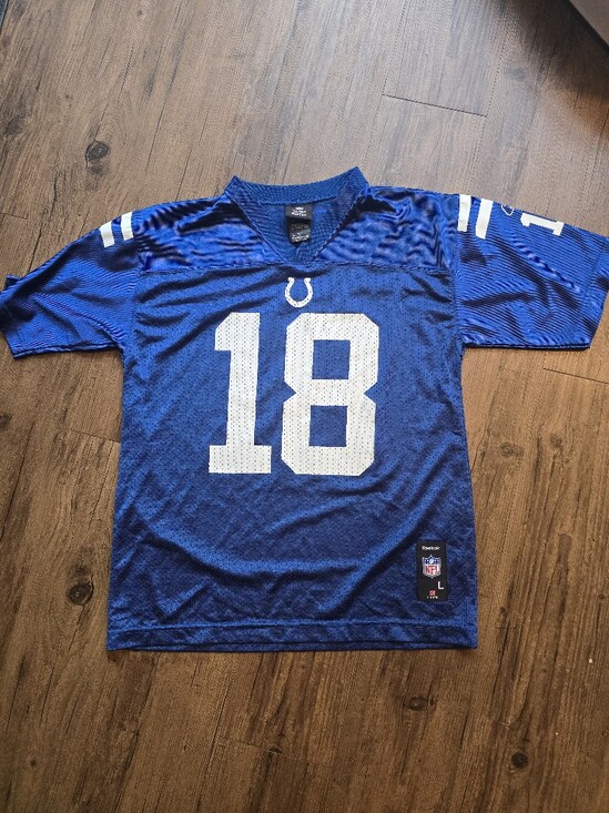 Reebok Other - Reebok Blue NFL Jersey with White Number